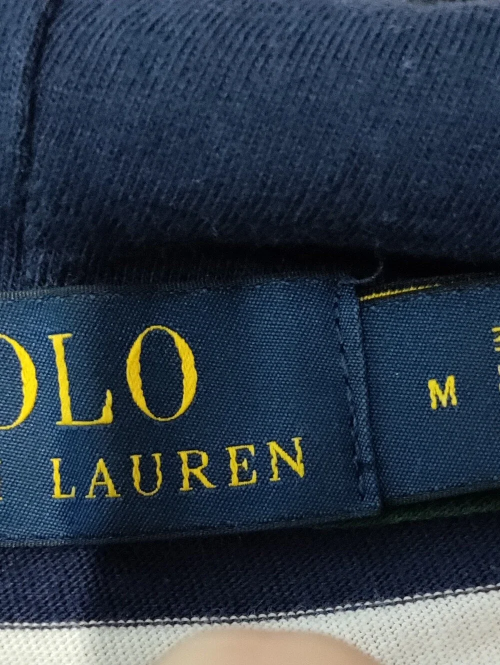 Polo Ralph Lauren Striped Rugby Hooded Shirt Preppy Long Sleeve Colorful